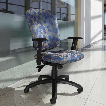 Photo de Chaise ergonomique ajustable Supra X par Global Furniture, vue 4, disponible chez Oburo à Montréal