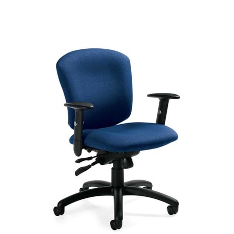 Photo de Chaise ergonomique ajustable Supra X par Global Furniture, vue 2, disponible chez Oburo à Montréal