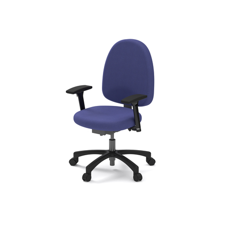 Photo of Ergonomic chair with high backrest and increased cushioning by Bouty, vue 1, available at Oburo in Montreal