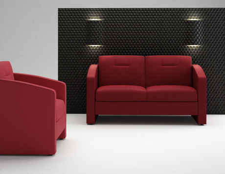 Photo of Dean Lounge Seating by Logiflex, vue 3, available at Oburo in Montreal