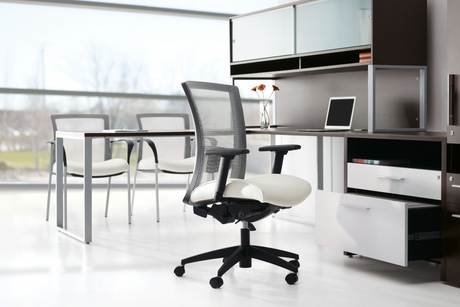 Photo of Vion Multi-Tasking Chair by Global, vue 4, available at Oburo in Montreal