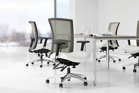 Photo of Vion Multi-Tasking Chair by Global, vue 3, available at Oburo in Montreal