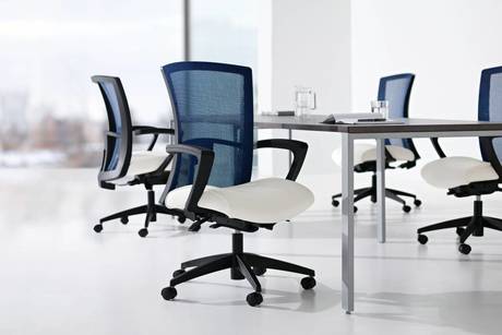 Photo of Vion Multi-Tasking Chair by Global, vue 2, available at Oburo in Montreal