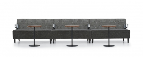 Photo of River+ Tables by Global, vue 4, available at Oburo in Montreal