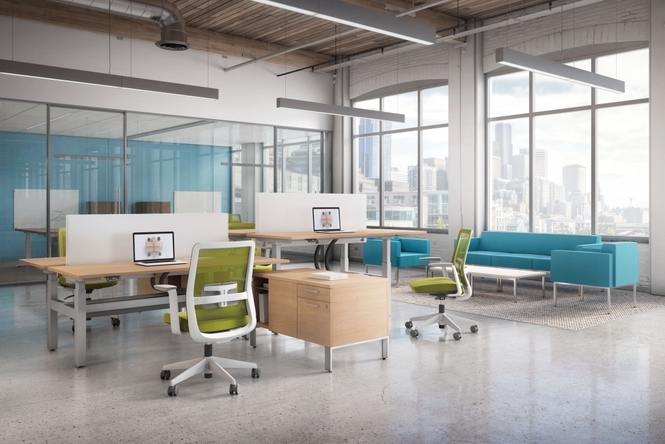 Photo of FreeFit Table Dividers by Global, vue 5, available at Oburo in Montreal