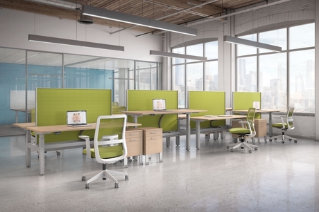 Photo of FreeFit Table Dividers by Global, vue 4, available at Oburo in Montreal