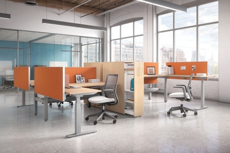 Photo of FreeFit Table Dividers by Global, vue 2, available at Oburo in Montreal