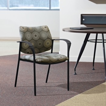 Photo of Sidero Visitors Chair by Global, vue 3, available at Oburo in Montreal