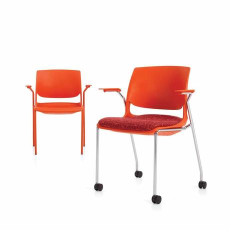 Photo of Rebound Stacking Chairs by Global, vue 1, available at Oburo in Montreal