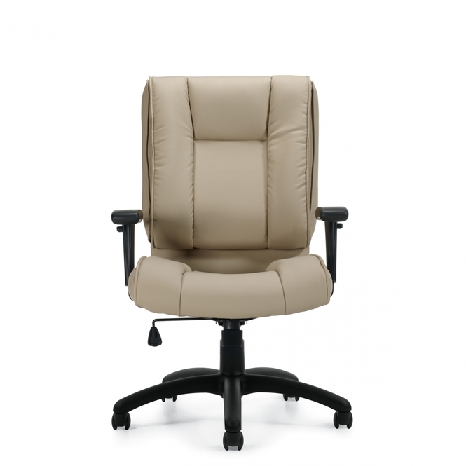 Photo de Ashmont | Fauteuil de direction basculant à dossier haut, vue 1, disponible chez Oburo à Montréal