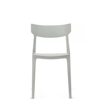 Photo de Kylie | Chaises empilables légères et polyvalentes - Gris, vue 1, disponible chez Oburo à Montréal
