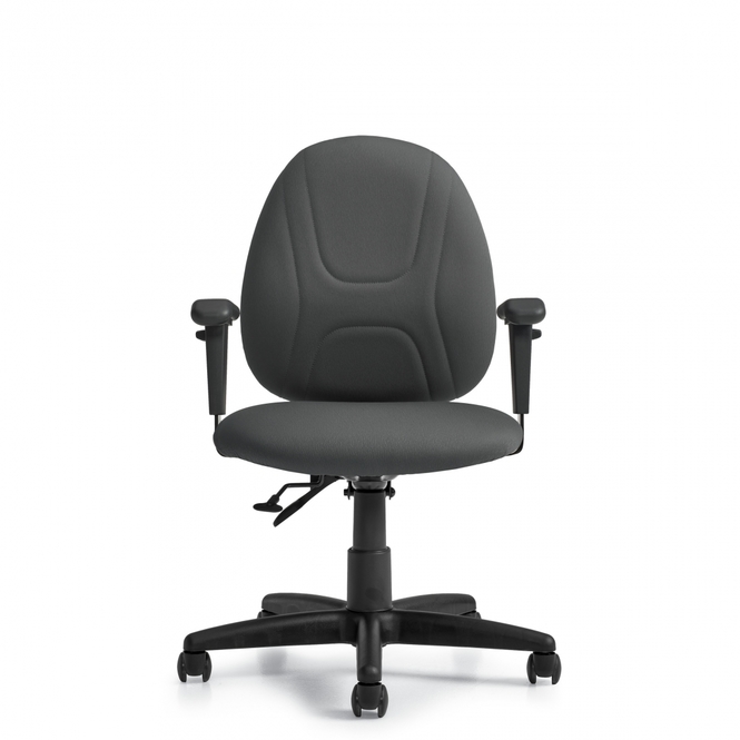 Photo de Beta | Fauteuil fonctionnel à dossier posture haut, vue 1, disponible chez Oburo à Montréal