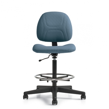 Photo de Danio | Tabouret à hauteur réglable sans accoudoirs, vue 1, disponible chez Oburo à Montréal