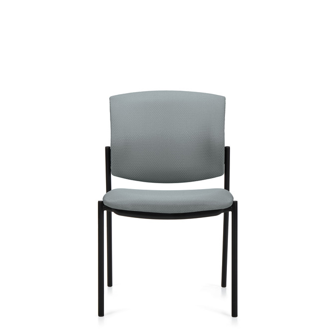 Photo of Ibex | Upholstered Seat & Back Armless Guest Chair, vue 1, available at Oburo in Montreal