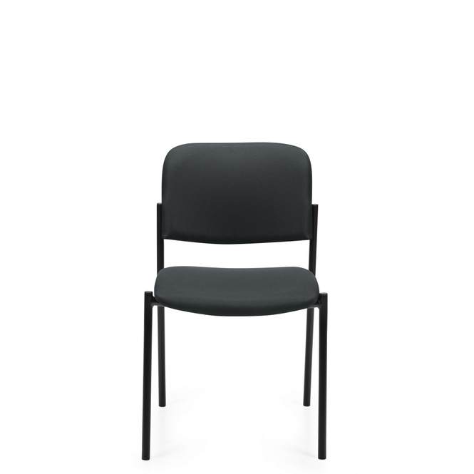Photo of Minto | Armless Low Back Stacking Chair, vue 1, available at Oburo in Montreal