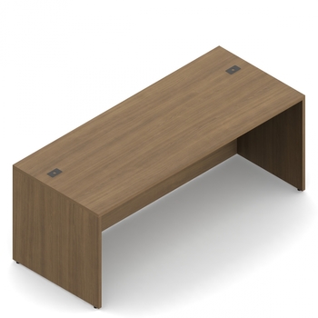 Photo de Newland | Bureau rectangulaire de 72 po L x 30 po P, vue 1, disponible chez Oburo à Montréal