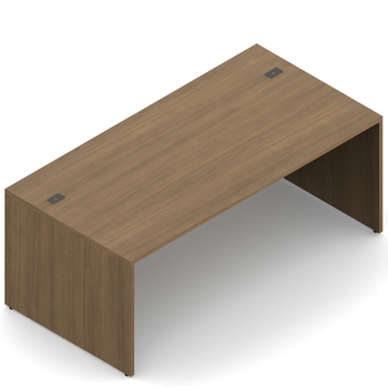 Photo de Newland | Bureau rectangulaire de 72 po L x 36 po P, vue 1, disponible chez Oburo à Montréal