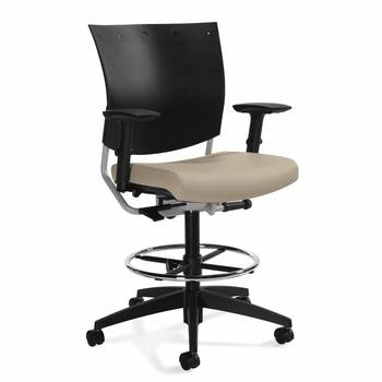 Photo of graphic-multi-tasking-chair-by-global gallery image 8. Gallery 7. Details at Oburo, your expert in office, medical clinic and classroom furniture in Montreal.