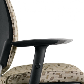 Photo of graphic-multi-tasking-chair-by-global gallery image 5. Gallery 10. Details at Oburo, your expert in office, medical clinic and classroom furniture in Montreal.
