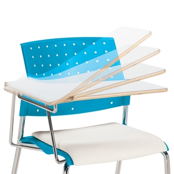 Photo of sonic-students-chair-by-global gallery image 5. Gallery 67. Details at Oburo, your expert in office, medical clinic and classroom furniture in Montreal.