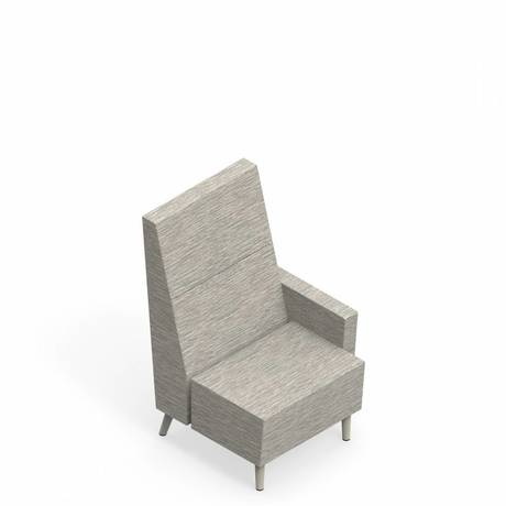 Photo of river-lounge-armchair-by-global gallery image 33. Gallery 83. Details at Oburo, your expert in office, medical clinic and classroom furniture in Montreal.