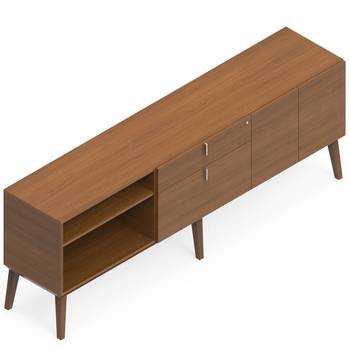 Photo of corby-freestanding-pedestals-and-credenzas-by-global gallery image 13. Gallery 100. Details at Oburo, your expert in office, medical clinic and classroom furniture in Montreal.