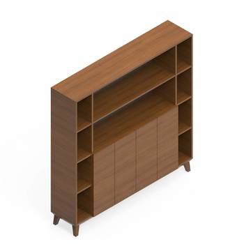Photo of corby-bookcases-by-global gallery image 30. Gallery 68. Details at Oburo, your expert in office, medical clinic and classroom furniture in Montreal.