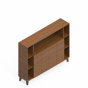 Photo of corby-bookcases-by-global gallery image 38. Gallery 60. Details at Oburo, your expert in office, medical clinic and classroom furniture in Montreal.