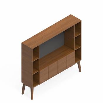 Photo of corby-bookcases-by-global gallery image 21. Gallery 77. Details at Oburo, your expert in office, medical clinic and classroom furniture in Montreal.