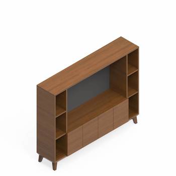 Photo of corby-bookcases-by-global gallery image 20. Gallery 78. Details at Oburo, your expert in office, medical clinic and classroom furniture in Montreal.