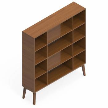 Photo of corby-bookcases-by-global gallery image 18. Gallery 80. Details at Oburo, your expert in office, medical clinic and classroom furniture in Montreal.