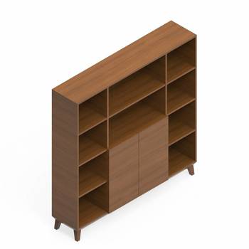 Photo of corby-bookcases-by-global gallery image 28. Gallery 70. Details at Oburo, your expert in office, medical clinic and classroom furniture in Montreal.