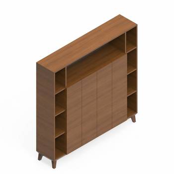 Photo of corby-bookcases-by-global gallery image 26. Gallery 72. Details at Oburo, your expert in office, medical clinic and classroom furniture in Montreal.