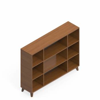 Photo of corby-bookcases-by-global gallery image 11. Gallery 87. Details at Oburo, your expert in office, medical clinic and classroom furniture in Montreal.