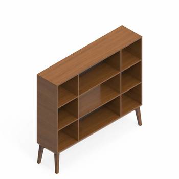 Photo of corby-bookcases-by-global gallery image 10. Gallery 88. Details at Oburo, your expert in office, medical clinic and classroom furniture in Montreal.