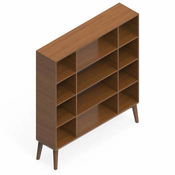 Photo of corby-bookcases-by-global gallery image 14. Gallery 84. Details at Oburo, your expert in office, medical clinic and classroom furniture in Montreal.