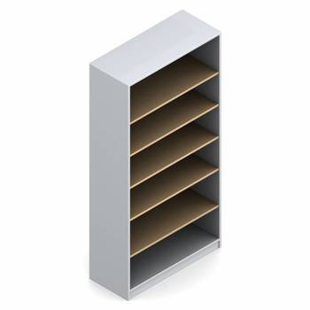 Photo of dufferin-bookcases-by-global gallery image 19. Gallery 5. Details at Oburo, your expert in office, medical clinic and classroom furniture in Montreal.