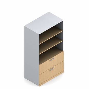 Photo of dufferin-storage-shells-by-global gallery image 83. Gallery 30. Details at Oburo, your expert in office, medical clinic and classroom furniture in Montreal.