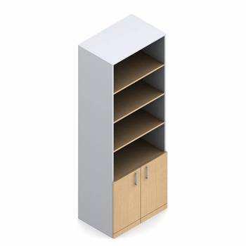 Photo of dufferin-storage-shells-by-global gallery image 14. Gallery 99. Details at Oburo, your expert in office, medical clinic and classroom furniture in Montreal.