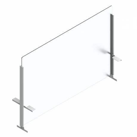 Photo of freefit-table-dividers-by-global gallery image 37. Gallery 39. Details at Oburo, your expert in office, medical clinic and classroom furniture in Montreal.