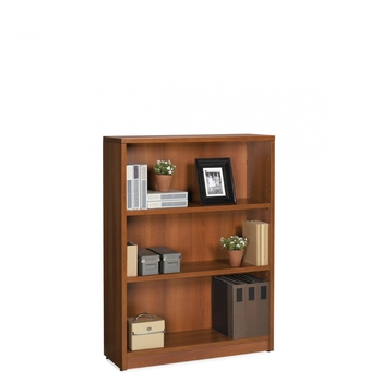 Photo of laminate-bookcases-by-global gallery image 3. Gallery 1. Details at Oburo, your expert in office, medical clinic and classroom furniture in Montreal.