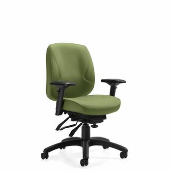 Photo of harmony-work-task-seating-by-global gallery image 64. Gallery 1. Details at Oburo, your expert in office, medical clinic and classroom furniture in Montreal.