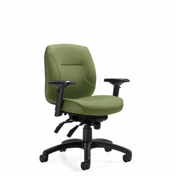 Photo of harmony-work-task-seating-by-global gallery image 29. Gallery 36. Details at Oburo, your expert in office, medical clinic and classroom furniture in Montreal.