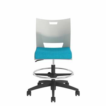 Photo of duet-visitors-chair-by-global gallery image 94. Gallery 22. Details at Oburo, your expert in office, medical clinic and classroom furniture in Montreal.