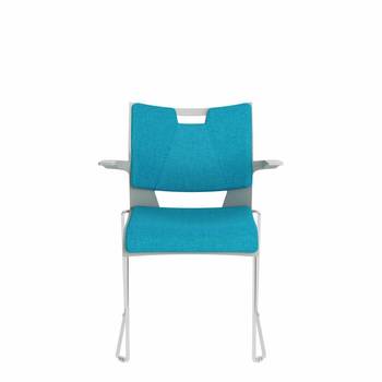 Photo of duet-visitors-chair-by-global gallery image 48. Gallery 68. Details at Oburo, your expert in office, medical clinic and classroom furniture in Montreal.