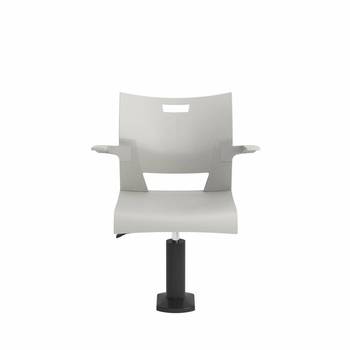 Photo of duet-visitors-chair-by-global gallery image 27. Gallery 89. Details at Oburo, your expert in office, medical clinic and classroom furniture in Montreal.