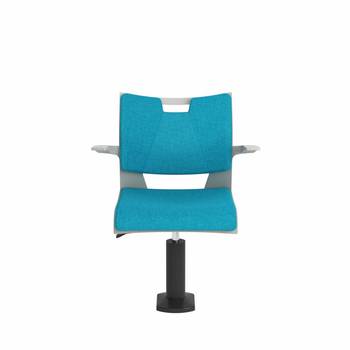 Photo of duet-visitors-chair-by-global gallery image 15. Gallery 101. Details at Oburo, your expert in office, medical clinic and classroom furniture in Montreal.