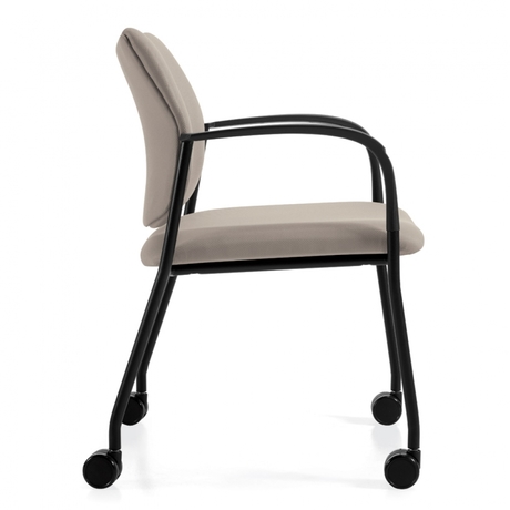 Photo of sidero-visitors-chair-by-global gallery image 9. Gallery 24. Details at Oburo, your expert in office, medical clinic and classroom furniture in Montreal.