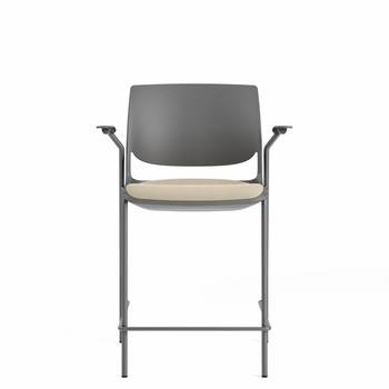 Photo of rebound-stacking-chairs-by-global gallery image 17. Gallery 14. Details at Oburo, your expert in office, medical clinic and classroom furniture in Montreal.