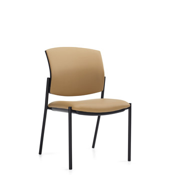 Photo of ibex-upholstered-seat-back-armless-guest-chair gallery image 2. Gallery 5. Details at Oburo, your expert in office, medical clinic and classroom furniture in Montreal.